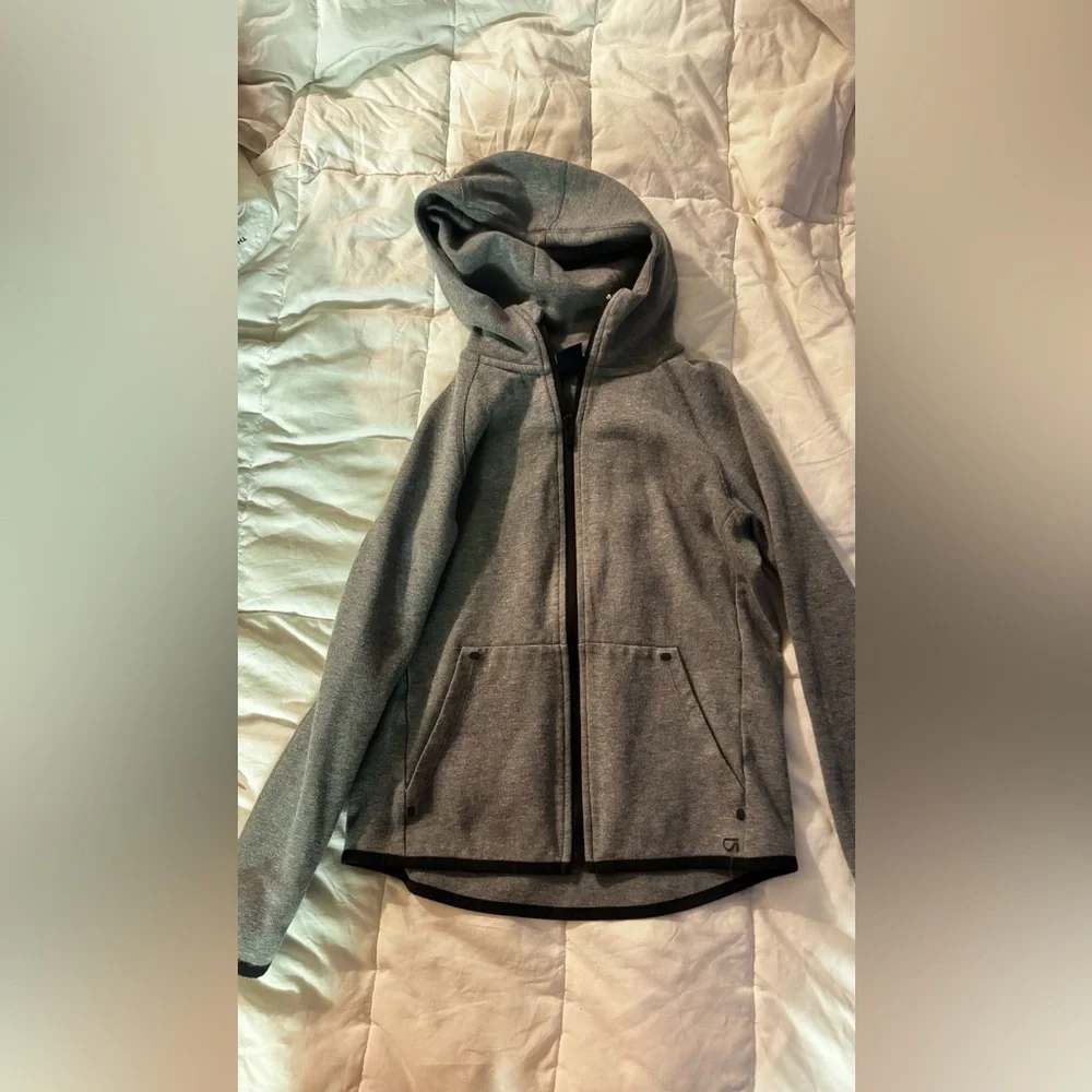 GAP Boys Youth Gray Zip-Up Hoodie